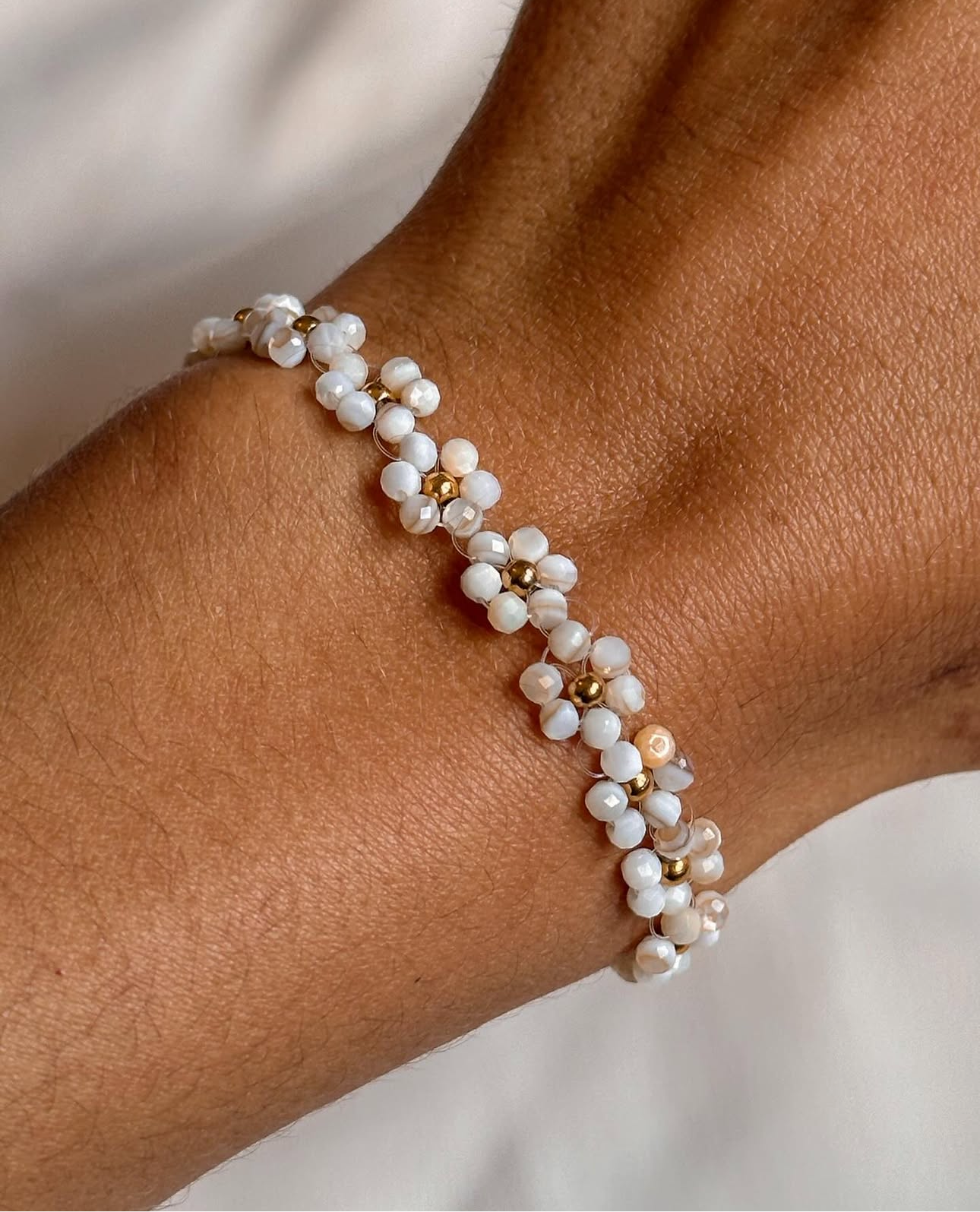 Flower bracelet