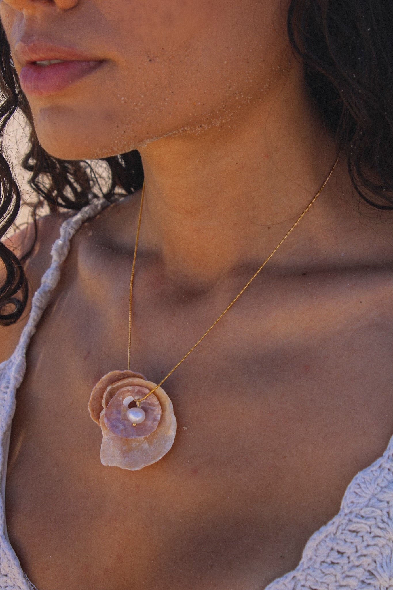 Hamoa Beach Necklace