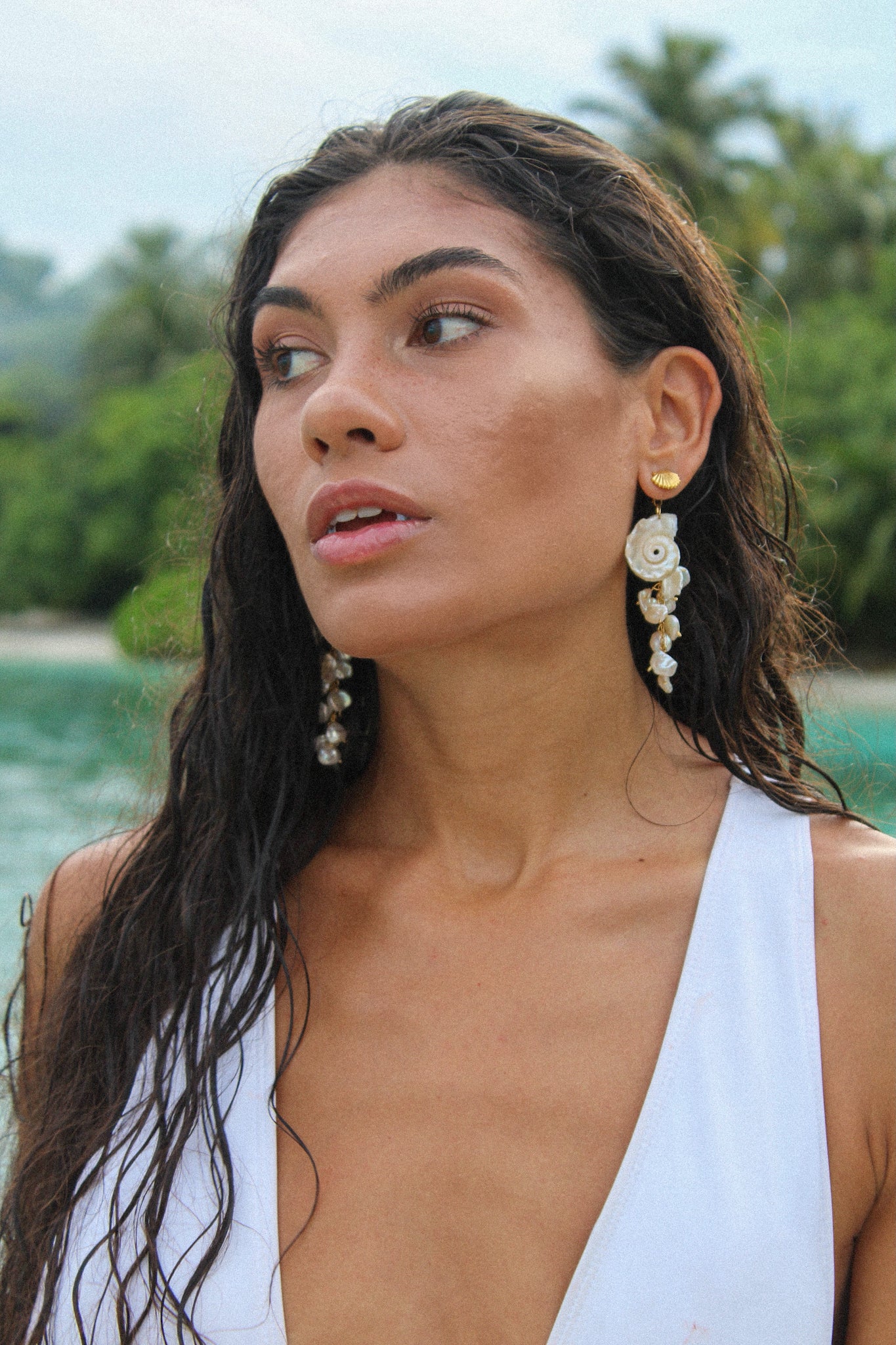 Sirena Earrings 🌊🧜🏽♀️