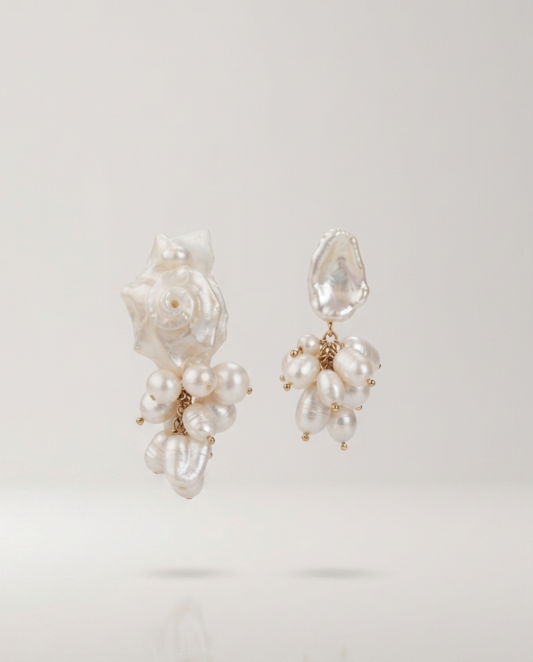 The Mermaid Treasure Earrings