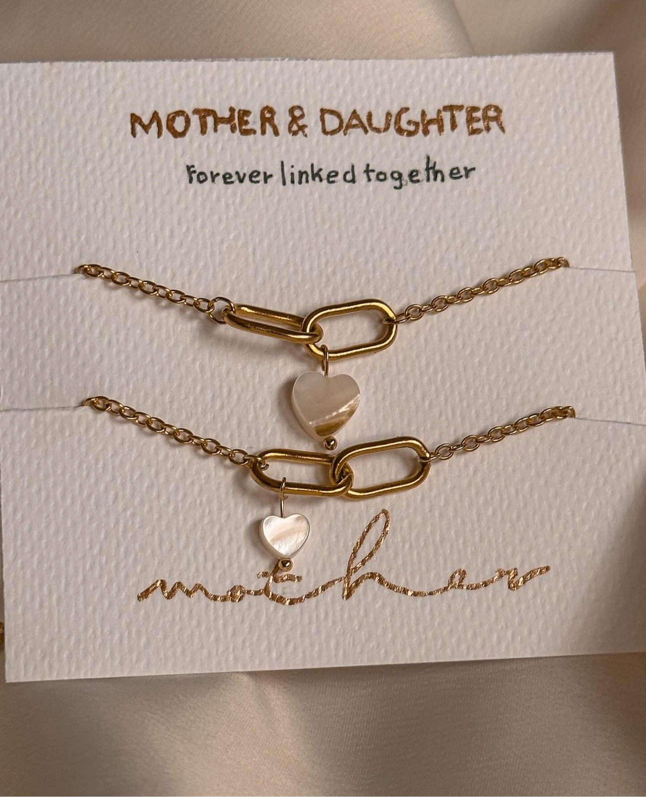 Mom and daughter, sisters or friends bracelet